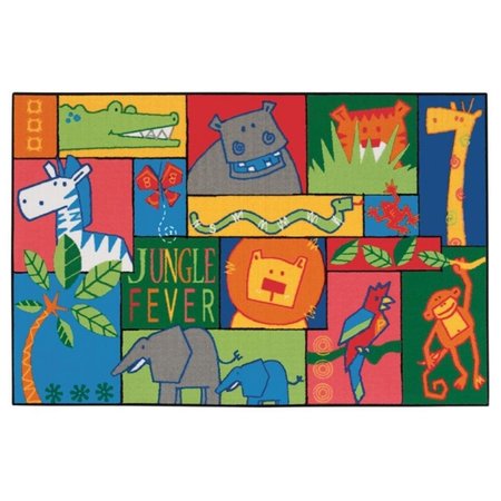 CARPETS FOR KIDS Jungle Fever 4 ft. x 6 ft. CA61977